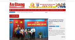 Desktop Screenshot of media.baoangiang.com.vn